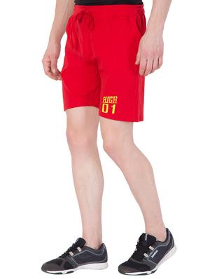 red cotton shorts - 15185578 - Standard Image - 2