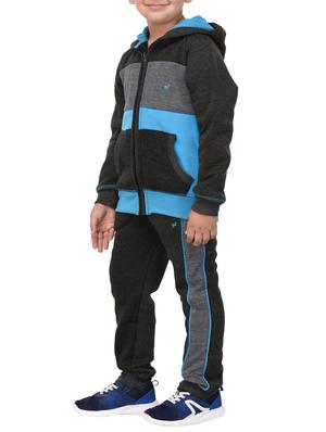 grey fleece track suit - 15185602 - Standard Image - 2