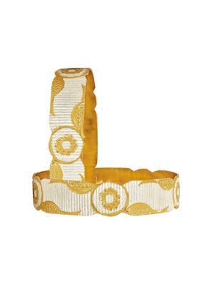 gold brass bangle - 15185910 - Standard Image - 2