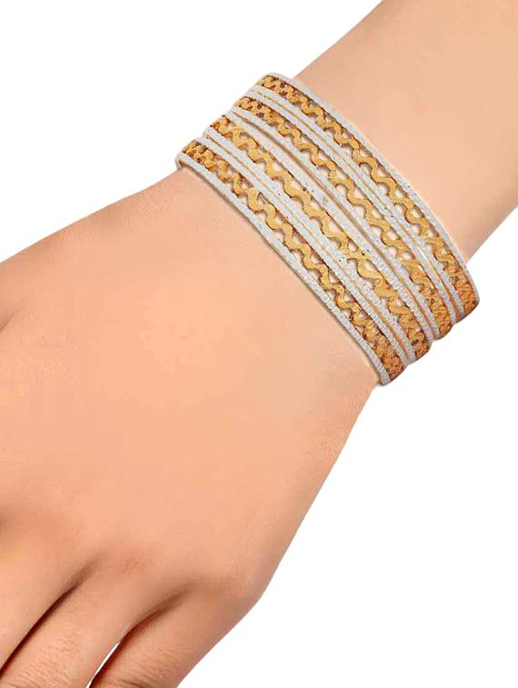 multi brass bangle - 15185912 - Zoom Image - 2