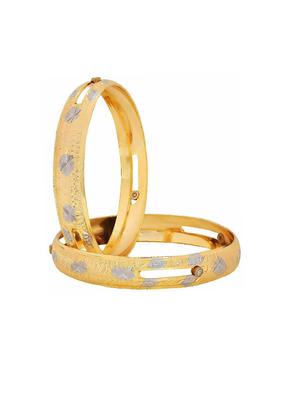 gold brass bangle - 15186350 - Standard Image - 2