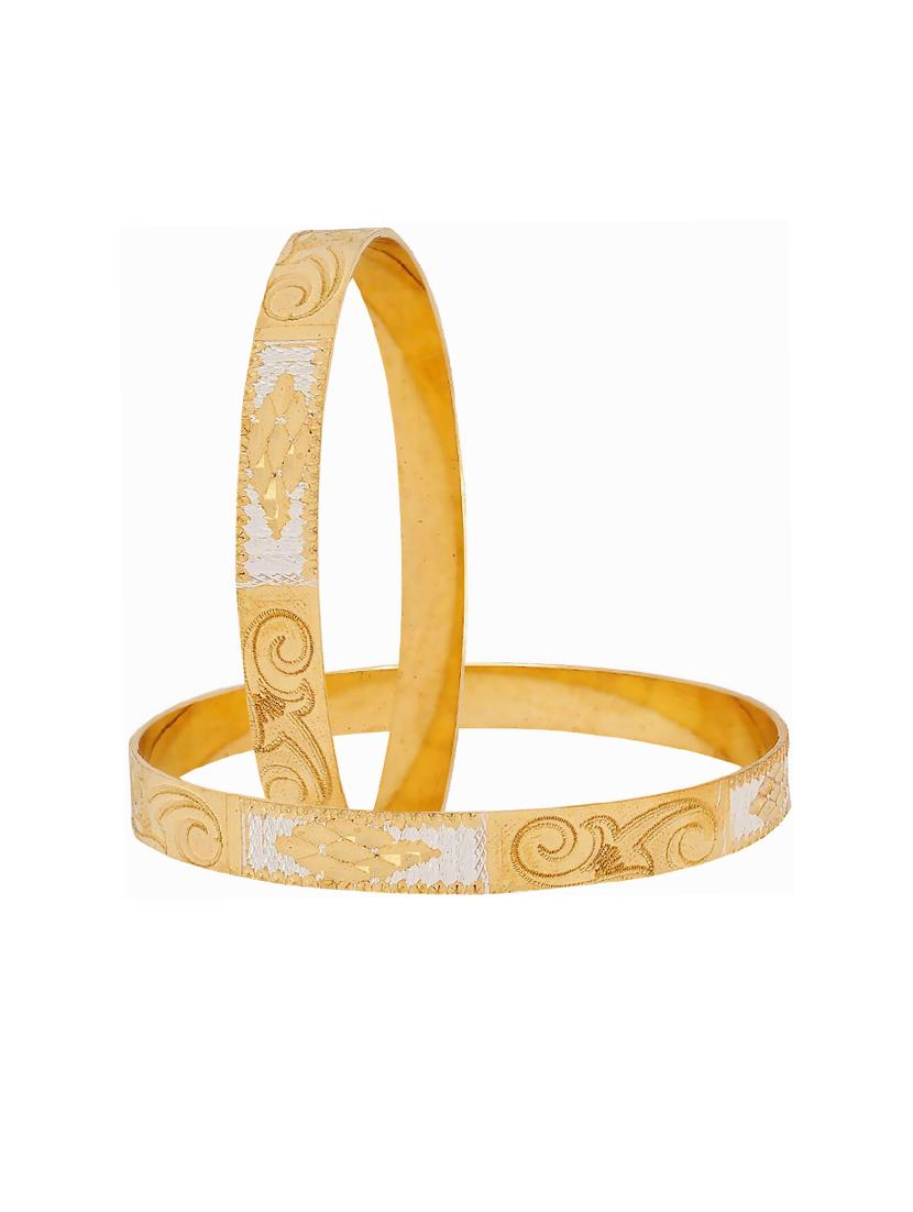 gold brass bangle - 15186385 - Zoom Image - 2