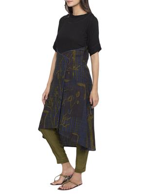 High low printed kurta - 15187068 - Standard Image - 2