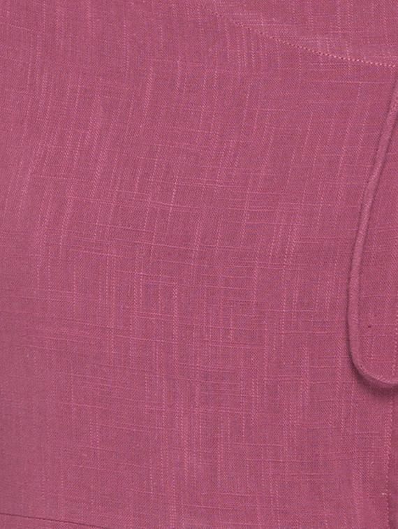 pink cotton angrakha kurta - 15187110 - Zoom Image - 5