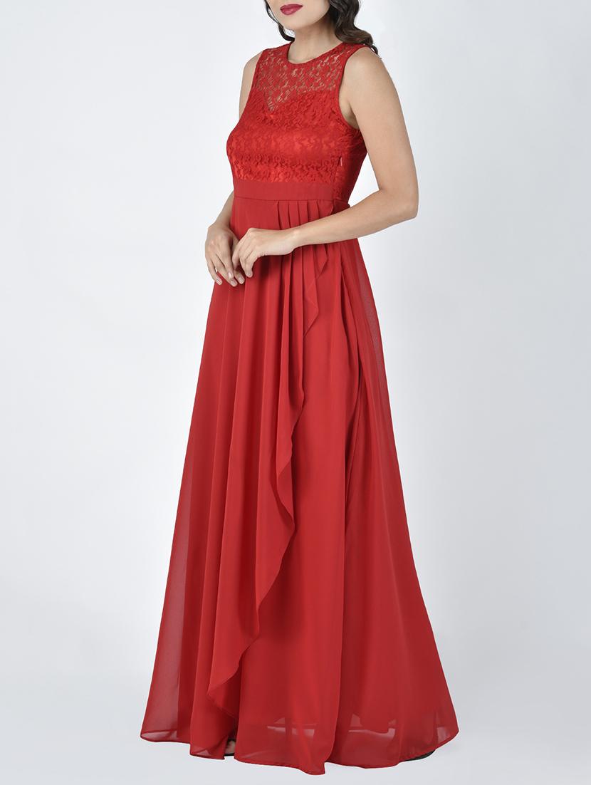 floral mesh lace maxi dress - 15188982 - Zoom Image - 2