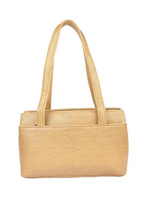 beige leatherette (pu) regular handbag - 15189933 - Standard Image - 2