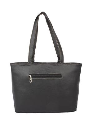 black leatherette regular handbag - 15189939 - Standard Image - 2