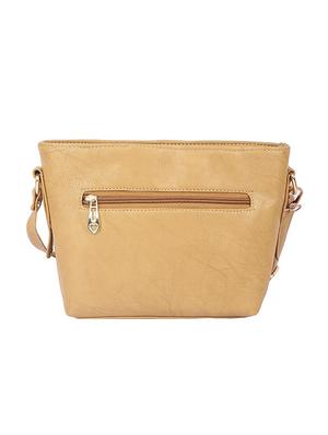 beige leatherette (pu) regular sling bag - 15189996 - Standard Image - 2