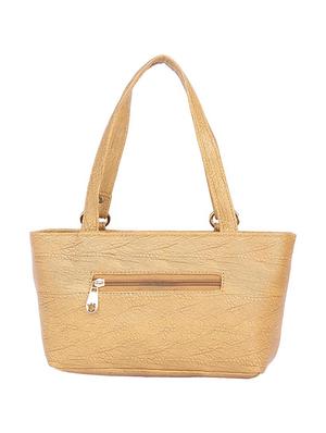 beige leatherette (pu) regular handbag - 15190013 - Standard Image - 2