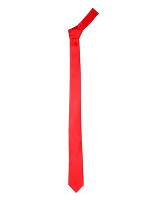 red satin tie - 15190409 - Standard Image - 2