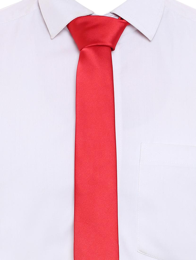 red satin tie - 15190409 - Zoom Image - 5