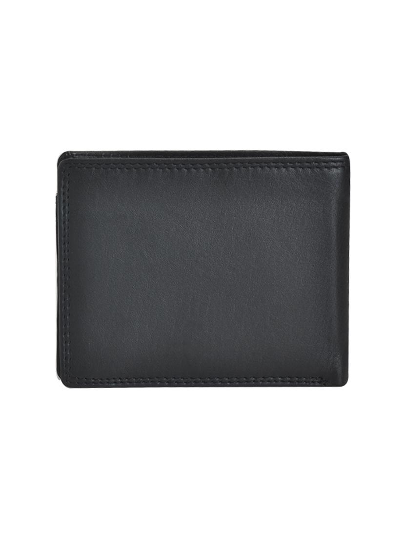 black leatherette wallet - 15191008 - Zoom Image - 2