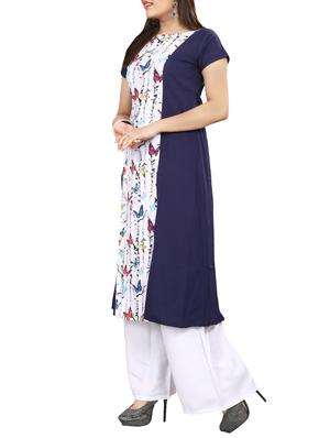 double slit a-line kurta - 15191370 - Standard Image - 2