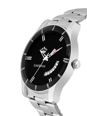 LimeStone Black Wolf Day and Date functioning Analog Watch for Boys/Men - 15191557 - Standard Image - 2