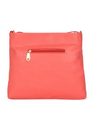 red leatherette (pu) regular sling bag - 15191698 - Standard Image - 2
