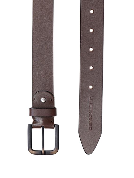 brown leather belt - 15193463 - Zoom Image - 2