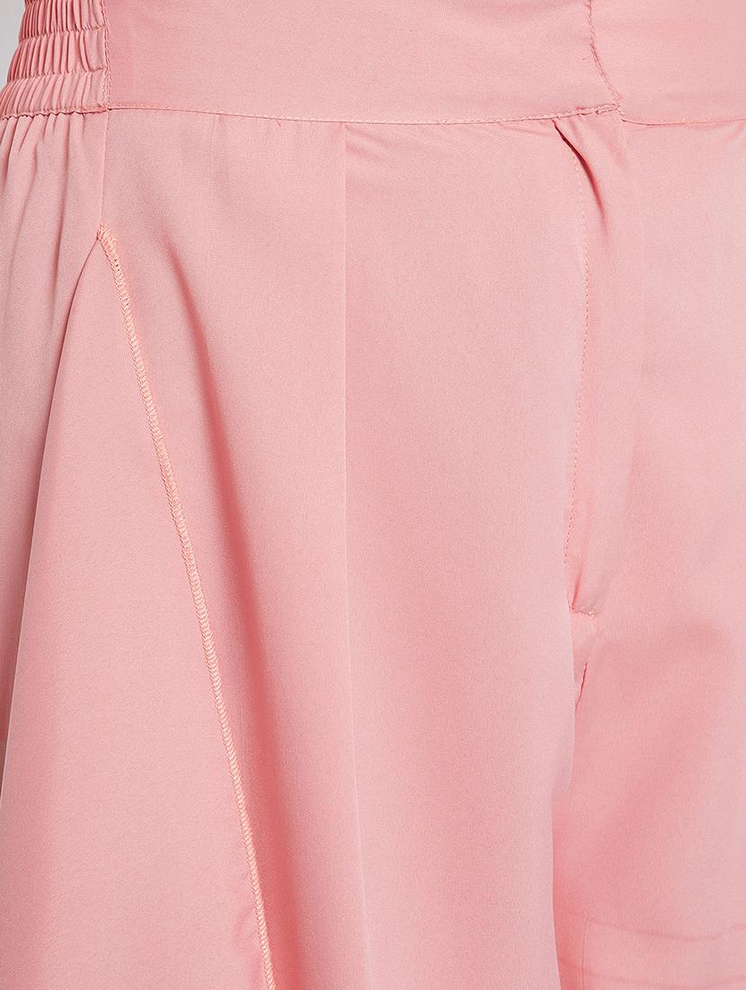 pink solid palazzo - 15194486 - Zoom Image - 5
