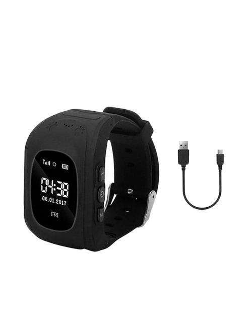 black leather watch - 15203056 - Standard Image - 1