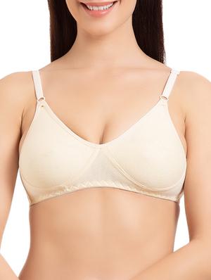 set of 2 multicolored solid cotton t-shirt bras - 15203834 - Standard Image - 2