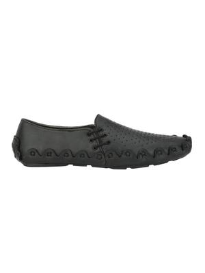 black leatherette casual slipon - 15205944 - Standard Image - 2
