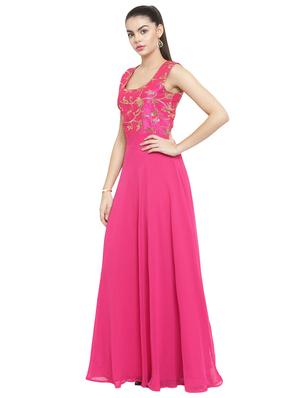 embroidered torso maxi dress - 15206964 - Standard Image - 2