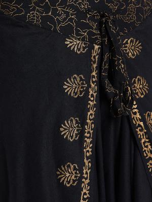 black rayon dhoti salwar salwars - 15208273 - Standard Image - 5