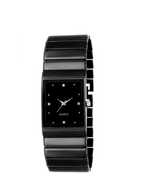 jaycreation black metal men's analog watch - 15211386 - Standard Image - 2