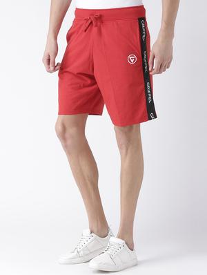 red cotton shorts - 15211475 - Standard Image - 2