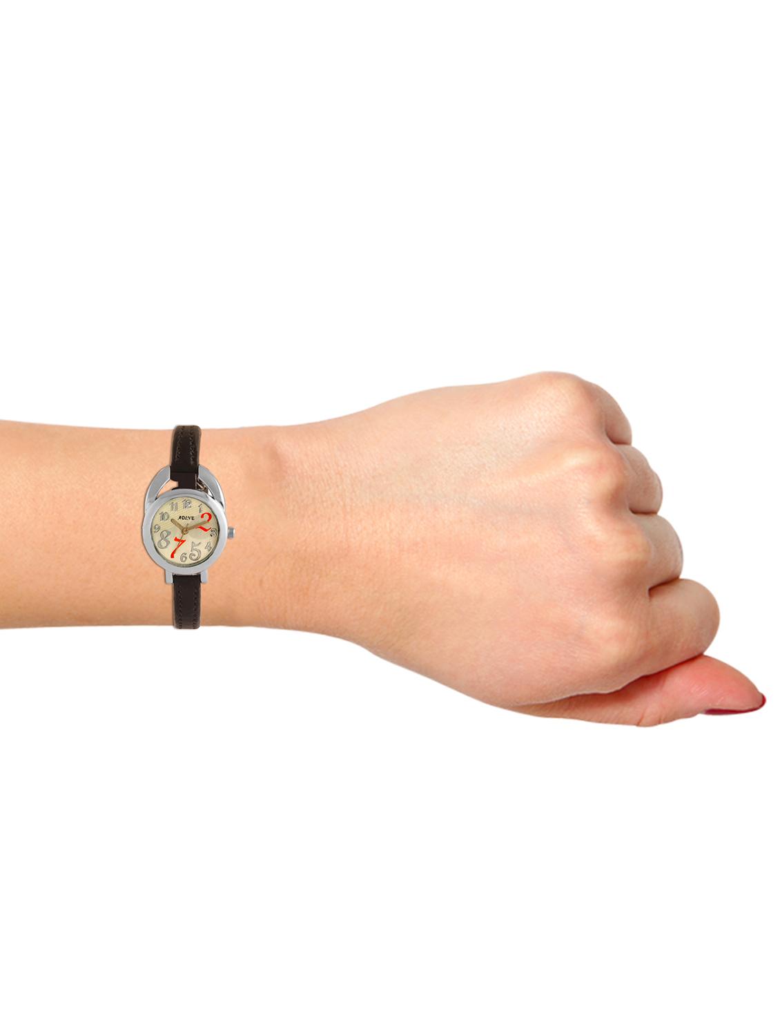 adine silver dial analog watch for women - 15211979 - Zoom Image - 5