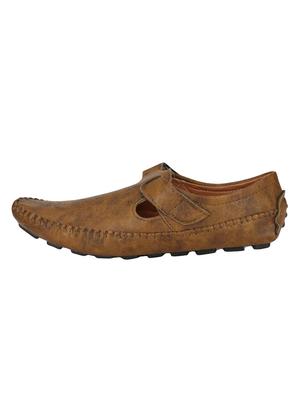 big fox tan leatherette back strap sandals - 15213825 - Standard Image - 2