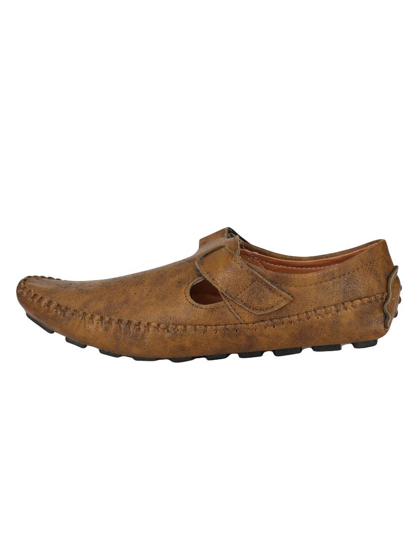 big fox tan leatherette back strap sandals - 15213825 - Zoom Image - 2