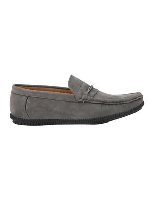 grey slip on loafer - 15213838 - Standard Image - 2