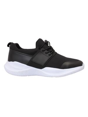 black lace-up sports shoe - 15216218 - Standard Image - 2
