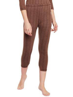 set of 2 brown cotton thermal bottom - 15218380 - Standard Image - 2