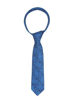 blue polyester tie - 15223898 - Standard Image - 2