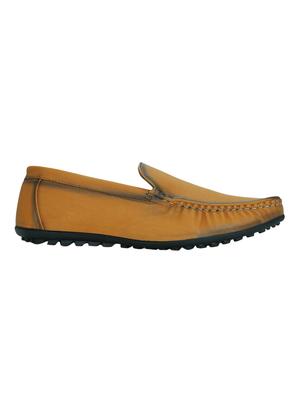 tan leatherette office wear loafer - 15224334 - Standard Image - 2