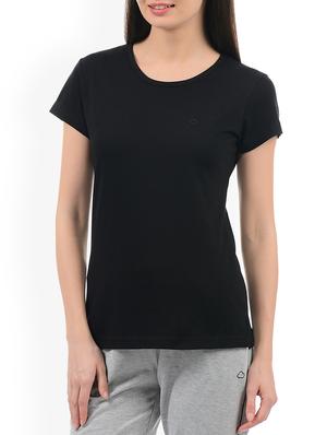 embossed detail round neck tee - 15226500 - Standard Image - 2