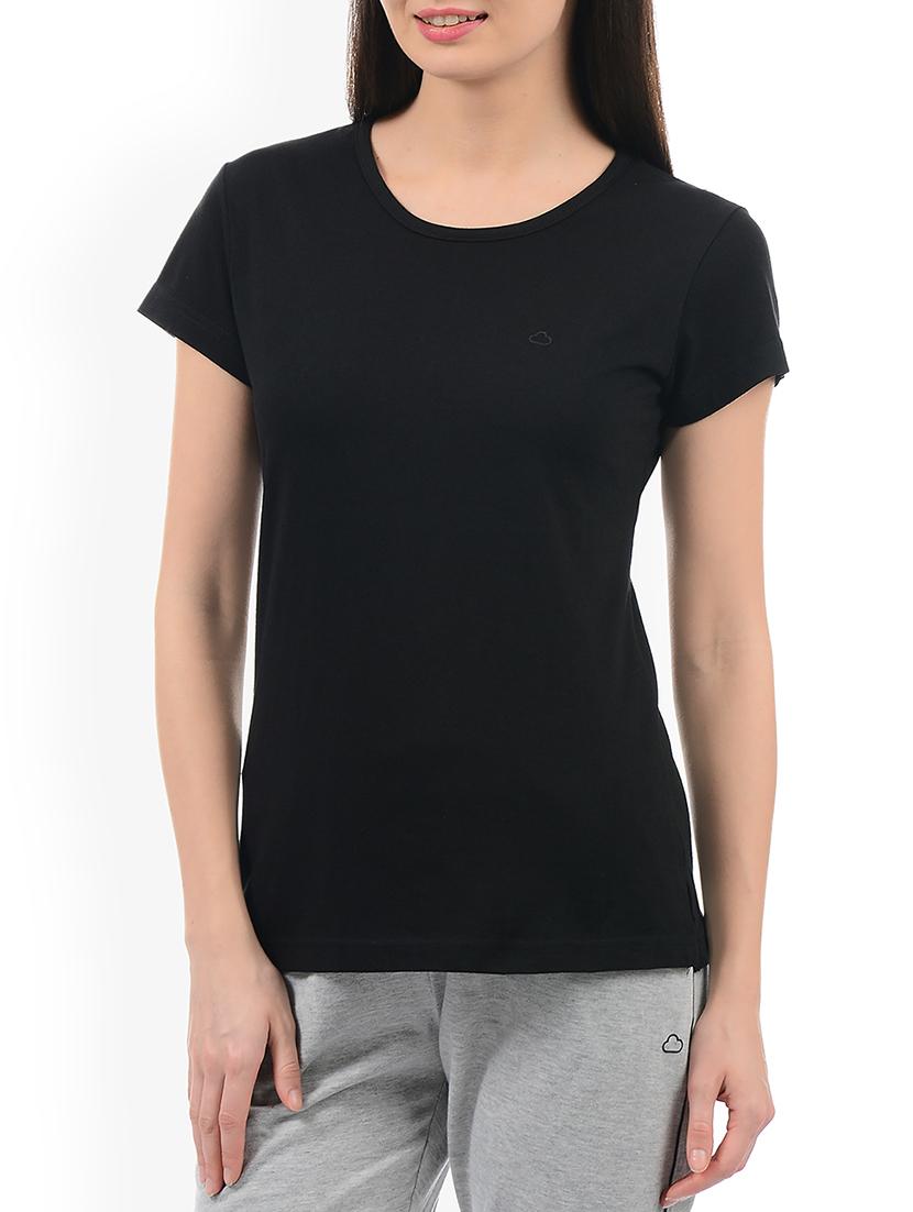 embossed detail round neck tee - 15226500 - Zoom Image - 2