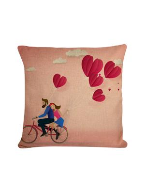 jute cushion cover 16 x 16 inch - 15226925 - Standard Image - 2