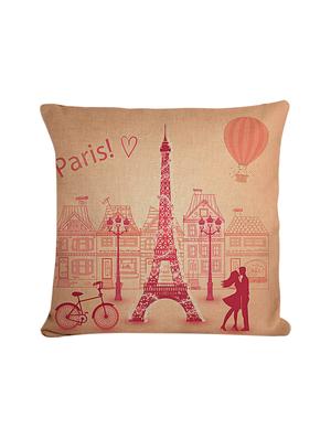 set of 5 jute cushion cover 16 x 16 inch - 15226929 - Standard Image - 2