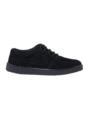 black suede lace up sneaker - 15227250 - Standard Image - 2