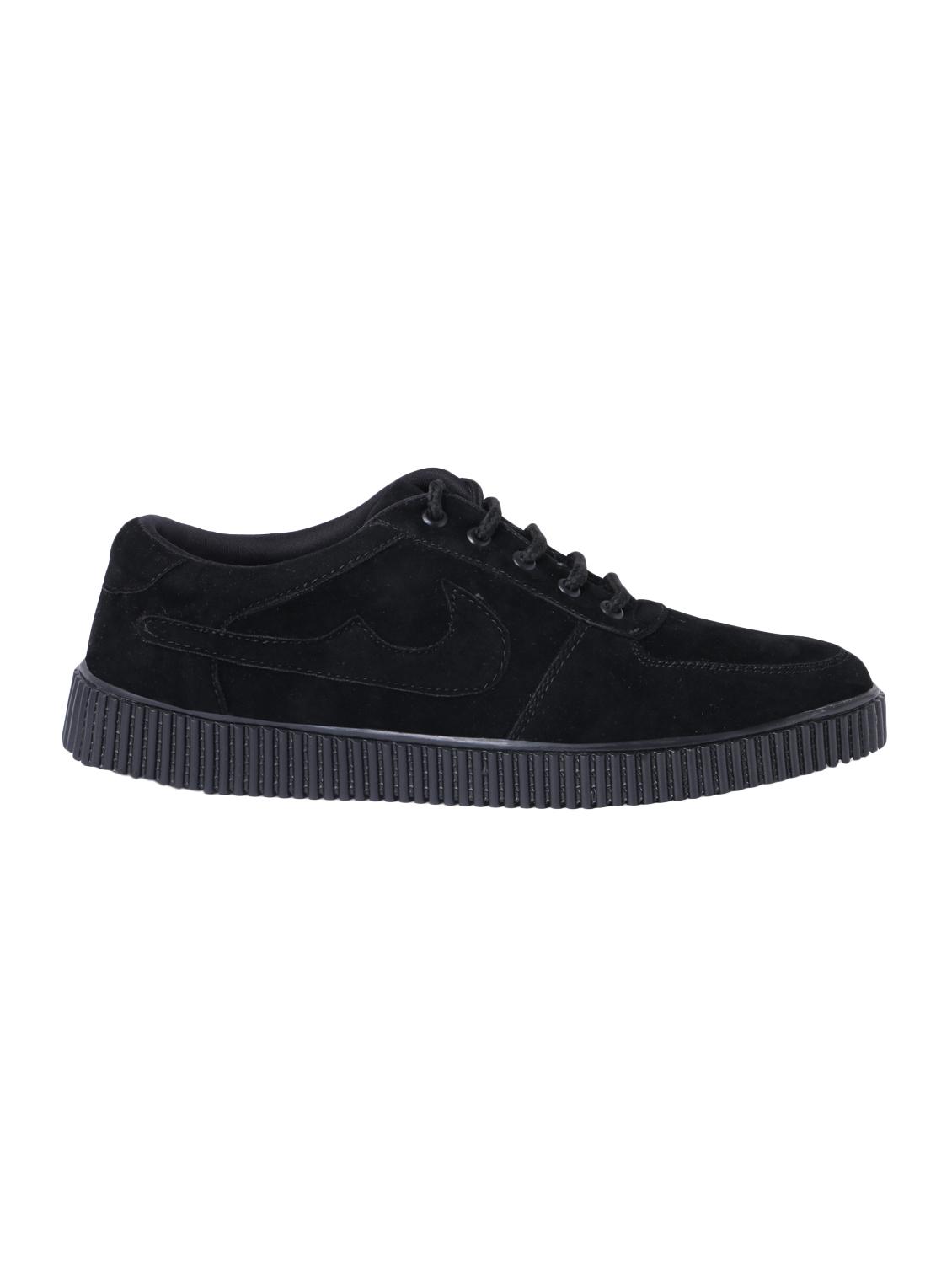 black suede lace up sneaker - 15227250 - Zoom Image - 2