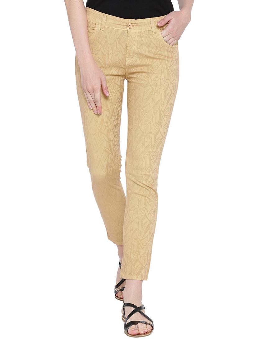 women's printed slim fit jeans