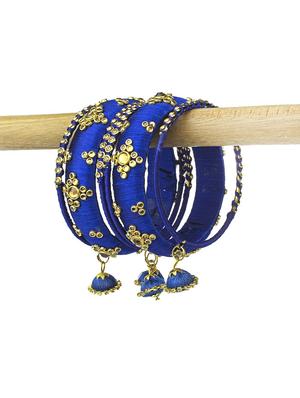 blue brass bangle - 15228205 - Standard Image - 2