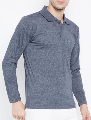 purple cotton pocket t-shirt - 15230746 - Standard Image - 2