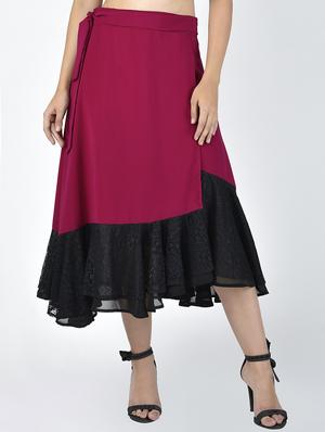asymmetric ruffled skirt - 15233274 - Standard Image - 2
