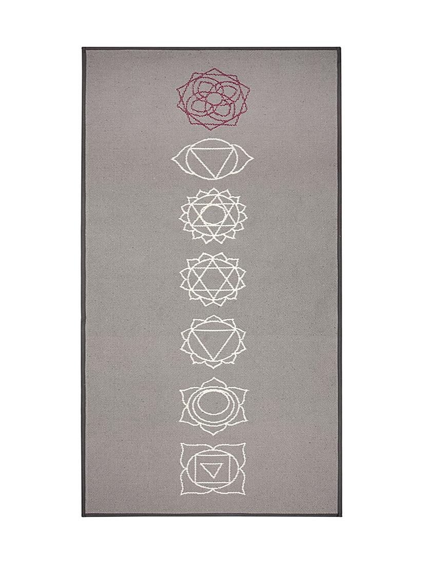 Cotton Handloom Made Anti Skid Yoga/Exercise Rugs -70x170 cm - 15235358 - Zoom Image - 2