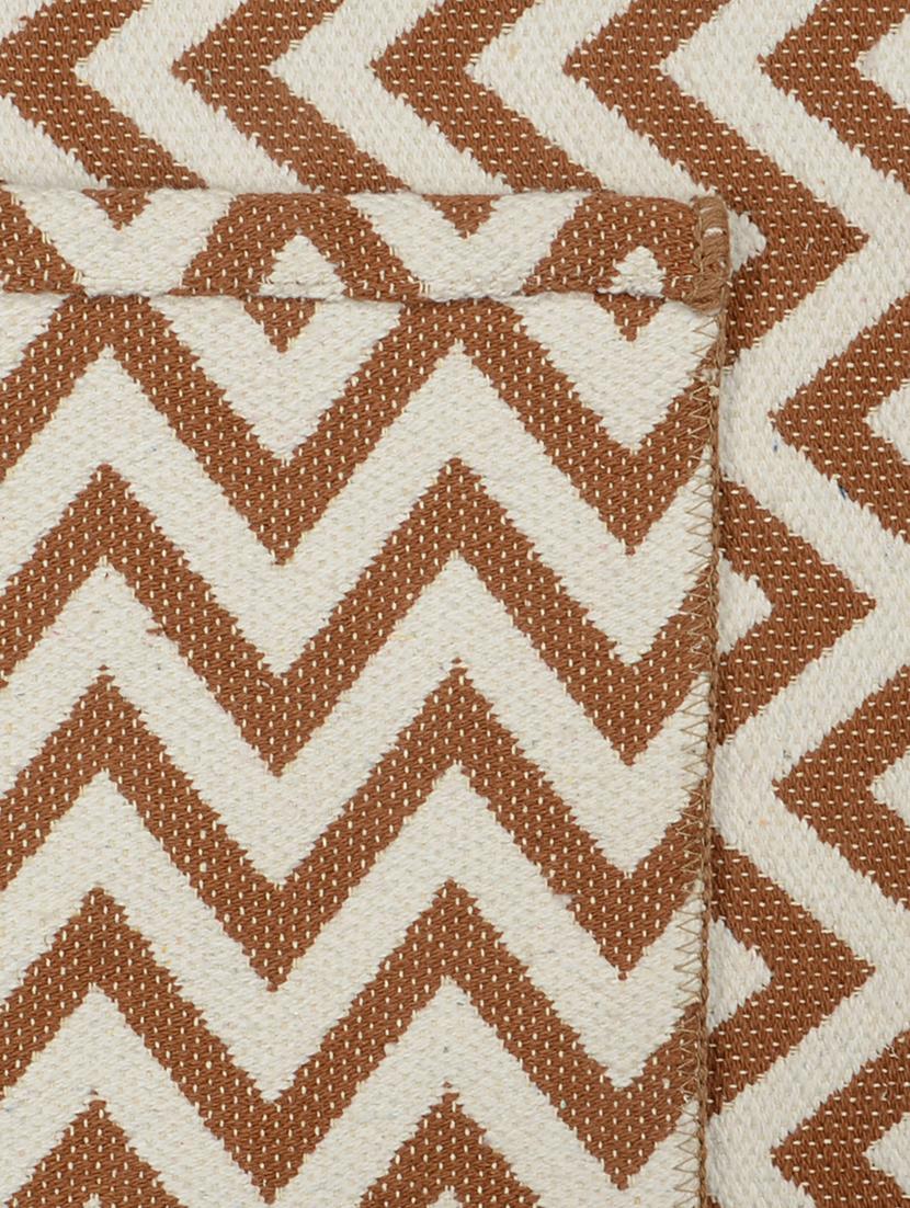100% cotton unique design handloom made soft reversible multi purpose rugs for regular use. Size is 90x150 cm - 15235380 - Zoom Image - 5