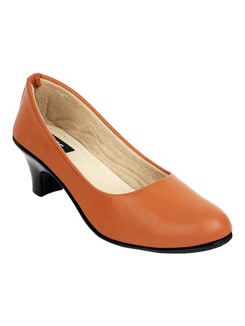 tan suede slip on pumps - 15238049 - Very Small Image - 1