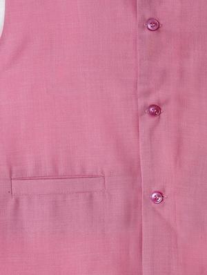 white cotton shirt with nehru jacket - 15239984 - Standard Image - 5
